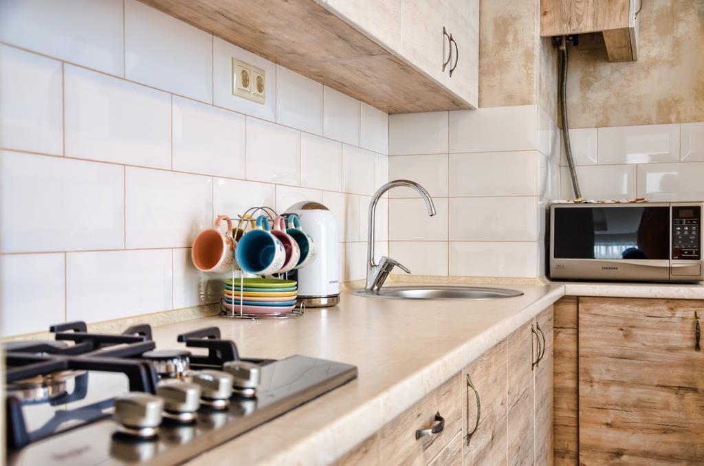 Leogrand Apartments Z Panoramoyu Lvova 外观 照片